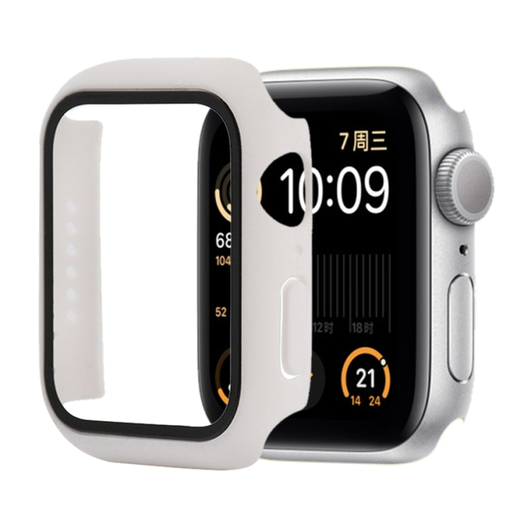Shockproof PC+Tempered Glass Protective Case with Packed carton, For Apple Watch Series 6 & SE & 5 & 4 44mm