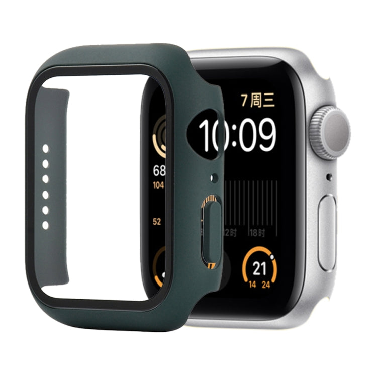 Shockproof PC+Tempered Glass Protective Case with Packed carton, For Apple Watch Series 6 & SE & 5 & 4 44mm