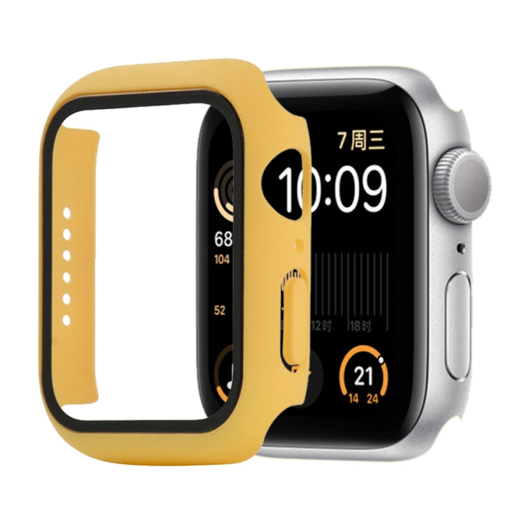 Shockproof PC+Tempered Glass Protective Case with Packed carton, For Apple Watch Series 6 & SE & 5 & 4 44mm