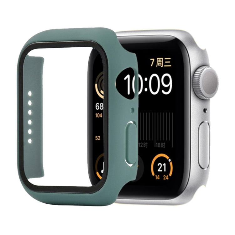 Shockproof PC+Tempered Glass Protective Case with Packed carton, For Apple Watch Series 6 & SE & 5 & 4 44mm