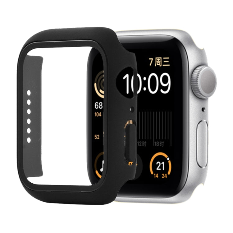 Shockproof PC+Tempered Glass Protective Case with Packed carton, For Apple Watch Series 6 & SE & 5 & 4 44mm
