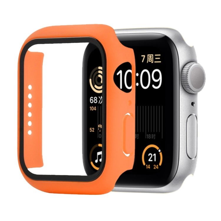 Shockproof PC+Tempered Glass Protective Case with Packed carton, For Apple Watch Series 6 & SE & 5 & 4 44mm