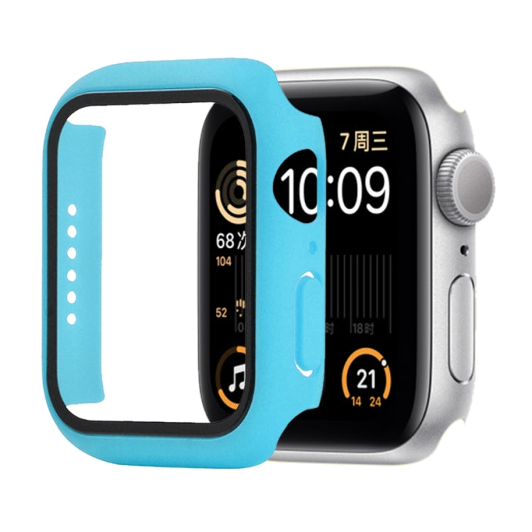 Shockproof PC+Tempered Glass Protective Case with Packed carton, For Apple Watch Series 6 & SE & 5 & 4 44mm