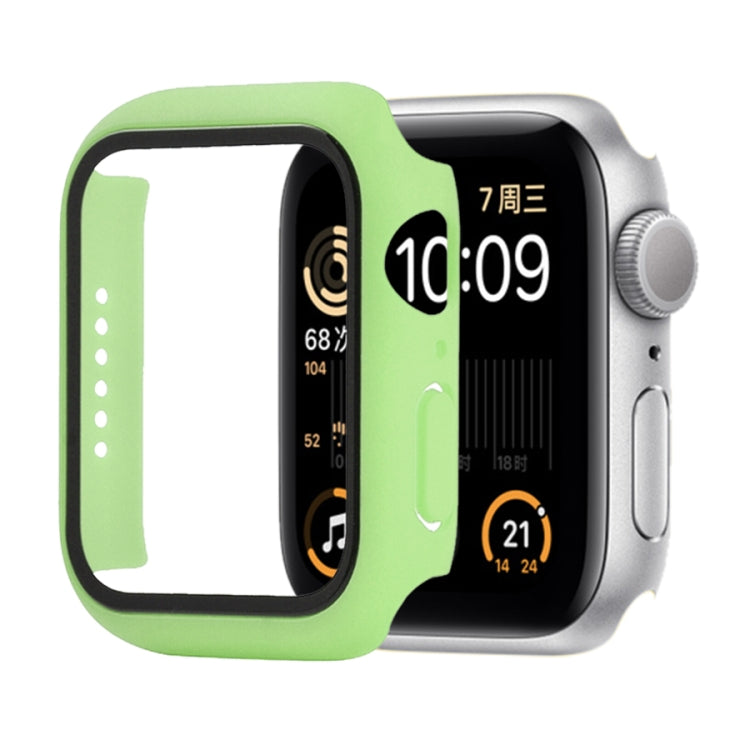 Shockproof PC+Tempered Glass Protective Case with Packed carton, For Apple Watch Series 6 & SE & 5 & 4 44mm