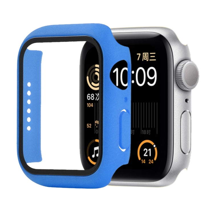 Shockproof PC+Tempered Glass Protective Case with Packed carton, For Apple Watch Series 6 & SE & 5 & 4 44mm