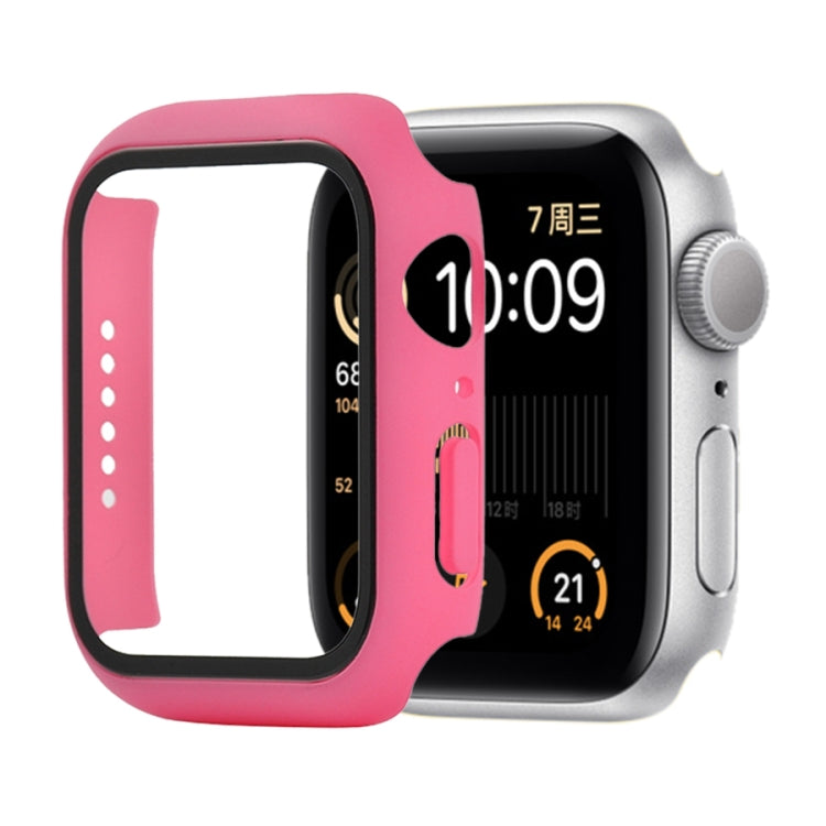 Shockproof PC+Tempered Glass Protective Case with Packed carton, For Apple Watch Series 6 & SE & 5 & 4 40mm