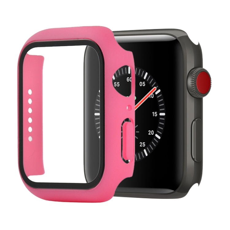 Shockproof PC+Tempered Glass Protective Case with Packed carton, For Apple Watch Series 3 & 2 & 1 38mm