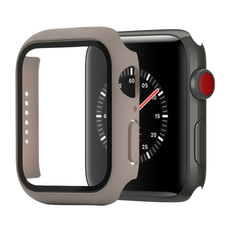 Shockproof PC+Tempered Glass Protective Case with Packed carton, For Apple Watch Series 3 & 2 & 1 38mm