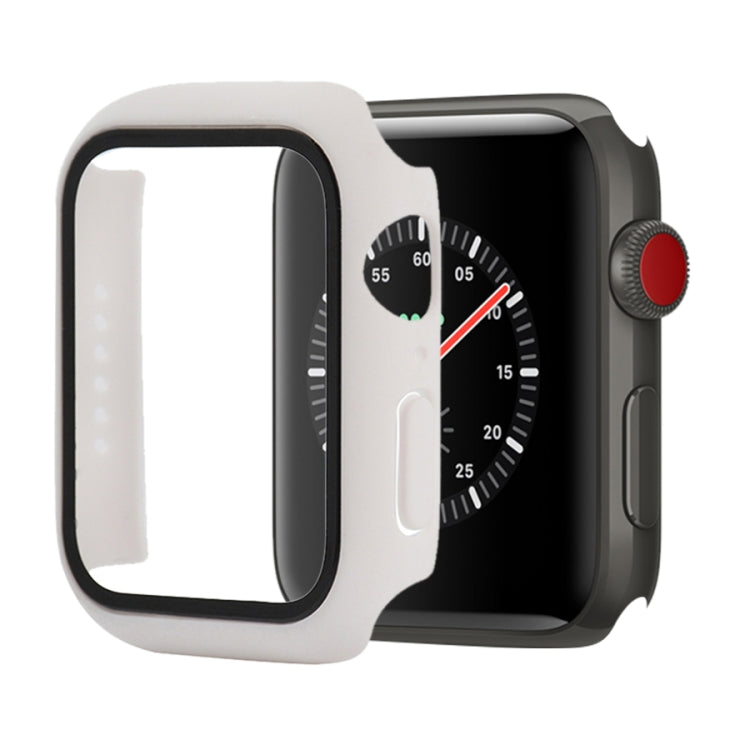 Shockproof PC+Tempered Glass Protective Case with Packed carton, For Apple Watch Series 3 & 2 & 1 38mm