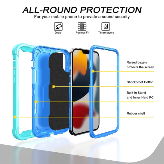 3-layer shockproof iPhone 13 Pro Max case with reinforced corners and grip texture