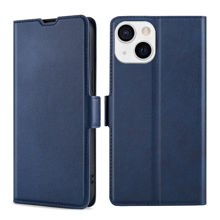 Ultra-thin Voltage Side Buckle PU + TPU Horizontal Flip Leather Case with Holder & Card Slot, For iPhone 13 mini, For iPhone 13, For iPhone 13 Pro, For iPhone 13 Pro Max
