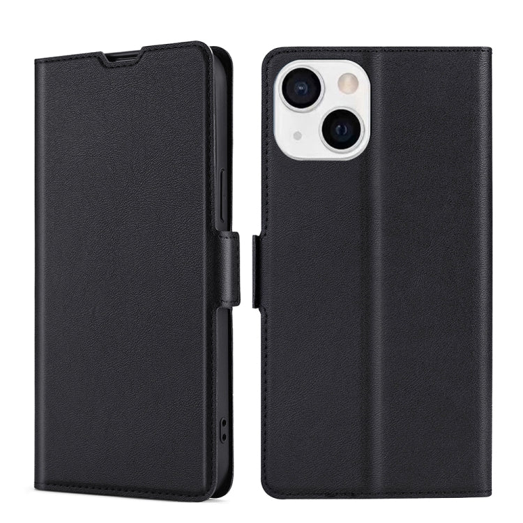 Ultra-thin Voltage Side Buckle PU + TPU Horizontal Flip Leather Case with Holder & Card Slot, For iPhone 13 mini, For iPhone 13, For iPhone 13 Pro, For iPhone 13 Pro Max