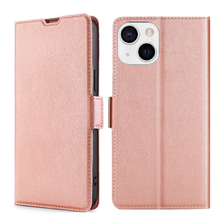 Ultra-thin Voltage Side Buckle PU + TPU Horizontal Flip Leather Case with Holder & Card Slot, For iPhone 13 mini, For iPhone 13, For iPhone 13 Pro, For iPhone 13 Pro Max