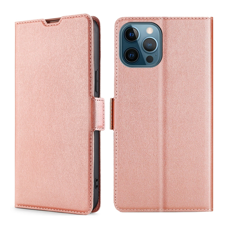 Ultra-thin Voltage Side Buckle PU + TPU Horizontal Flip Leather Case with Holder & Card Slot, For iPhone 13 mini, For iPhone 13, For iPhone 13 Pro, For iPhone 13 Pro Max