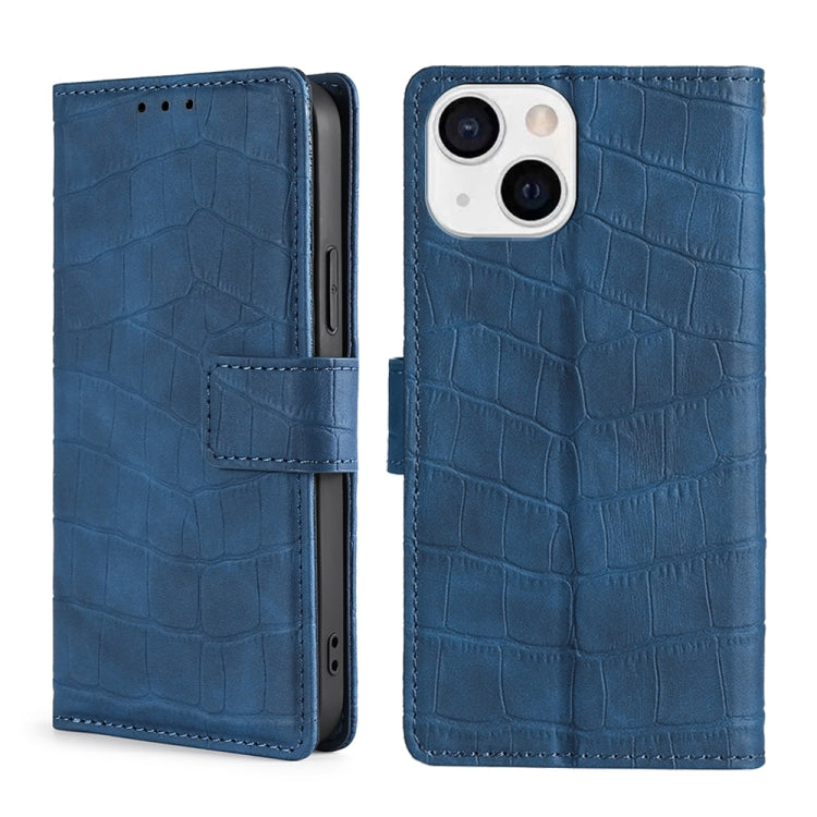Skin Feel Crocodile Texture Magnetic Clasp Horizontal Flip PU Leather Case with Holder & Card Slots & Wallet, For iPhone 13, For iPhone 13 Pro, For iPhone 13 Pro Max