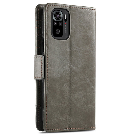 Horizontal flip design showcasing magnetic closure on Xiaomi Redmi 10 protective case