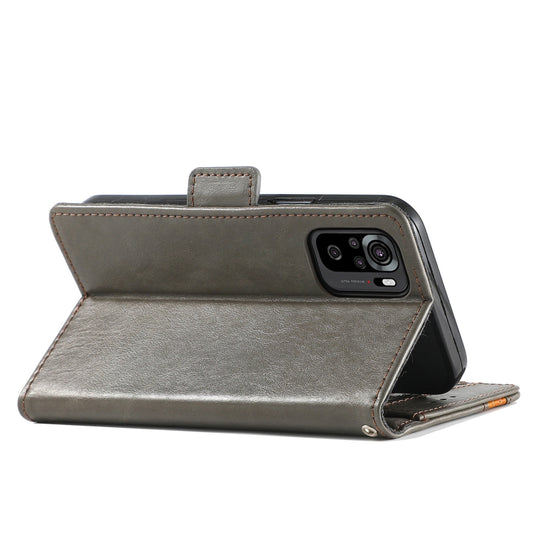 Dual magnetic buckle detail on CaseNeo business case for secure phone protection