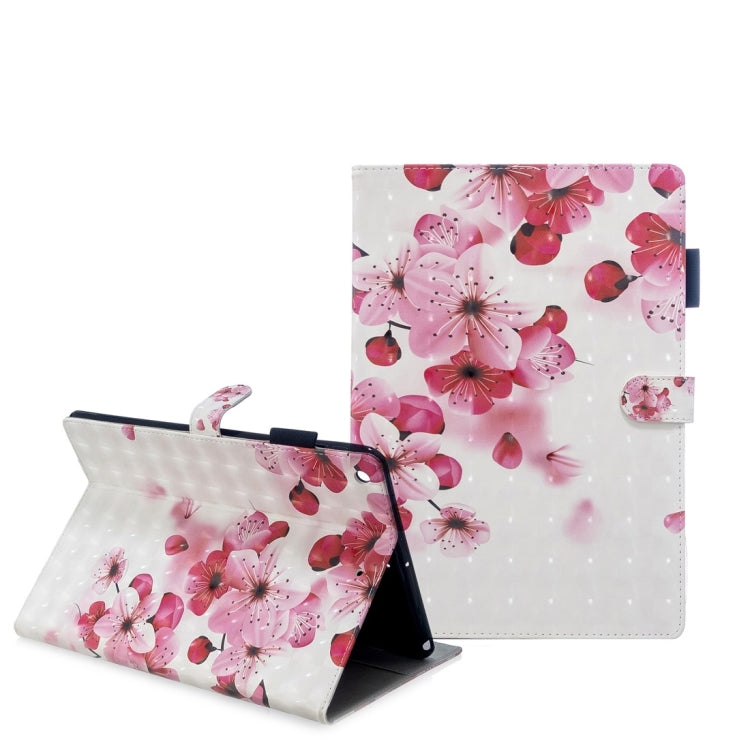 3D Embossing Pattern Horizontal Flip Leather Case with Holder & Card Slots & Wallet, For iPad 10.2