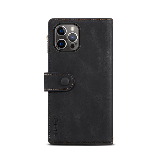 Inside view revealing card slot holders and zippered pocket for secure storage
