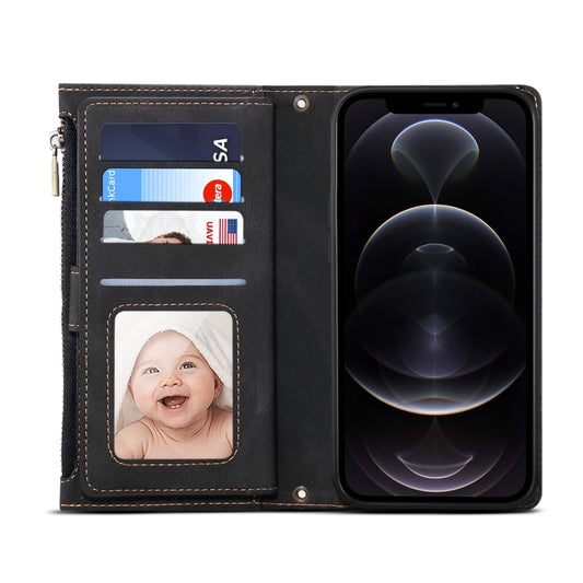 Built-in stand holder for hands-free viewing of iPhone 12 Pro Max portrait mode