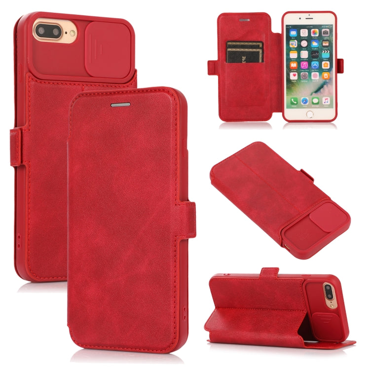 Push Window Double Buckle PU + Silicone Horizontal Flip Leather Case with Holder & Card Slot