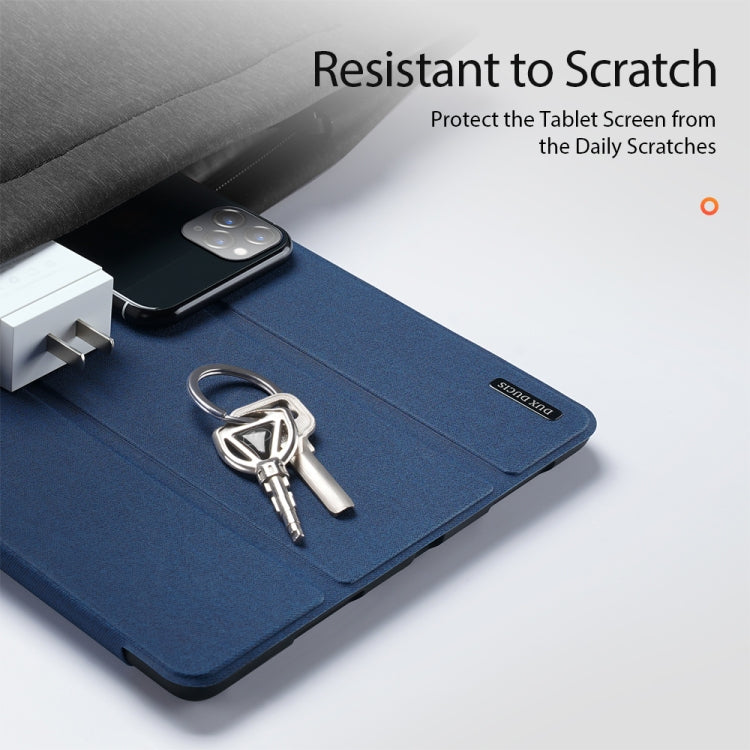 DUX DUCIS Domo Series Horizontal Flip Magnetic TPU + PU Leather Case with Three-folding Holder & Pen Slot, For iPad mini 7 / mini 6