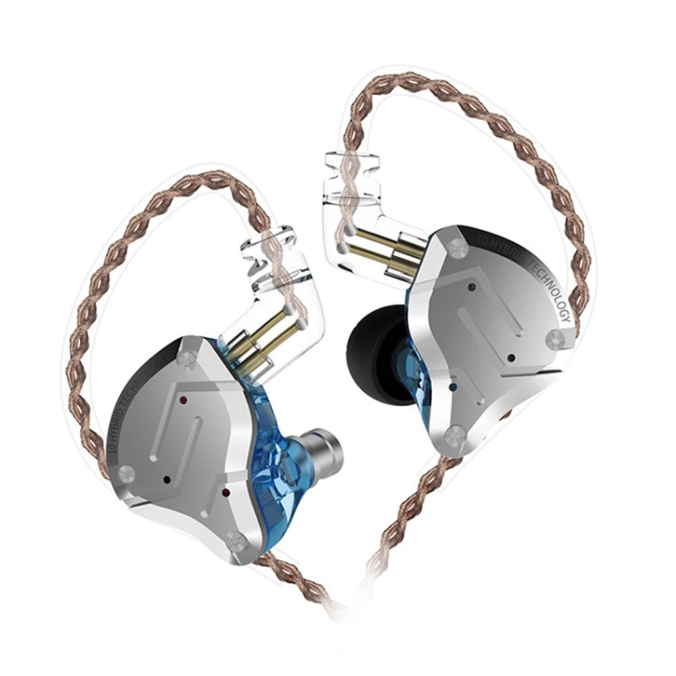 KZ ZS10 Pro 10-unit Ring Iron Gaming In-ear Wired Earphone,, ZS10 Pro Mic Version(Diamond Blue), ZS10 Pro Standard Version(Black), ZS10 Pro Standard Version(Blue), ZS10 Pro Standard Version(Streamer Blue), ZS10 Pro Standard Version(Glare Gold)         ...