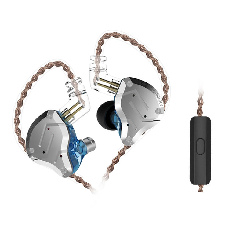 KZ ZS10 Pro 10-unit Ring Iron Gaming In-ear Wired Earphone,, ZS10 Pro Mic Version(Diamond Blue), ZS10 Pro Standard Version(Black), ZS10 Pro Standard Version(Blue), ZS10 Pro Standard Version(Streamer Blue), ZS10 Pro Standard Version(Glare Gold)         ...