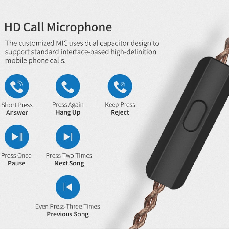 KZ ZSN Pro Ring Iron Hybrid Drive Metal In-ear Wired Earphone,, ZSN Mic Version(Blue), ZSN Mic Version(Purple), ZSN Standard Version(Grey), ZSN Standard Version(Blue), ZSN Standard Version(Purple), ZSN Mic Version(Grey)