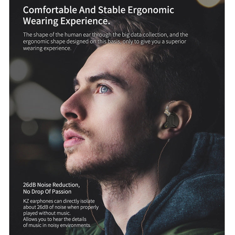 KZ ZSN Pro Ring Iron Hybrid Drive Metal In-ear Wired Earphone,, ZSN Mic Version(Purple), ZSN Standard Version(Grey), ZSN Standard Version(Blue), ZSN Standard Version(Purple), ZSN Mic Version(Grey), ZSN Mic Version(Blue)