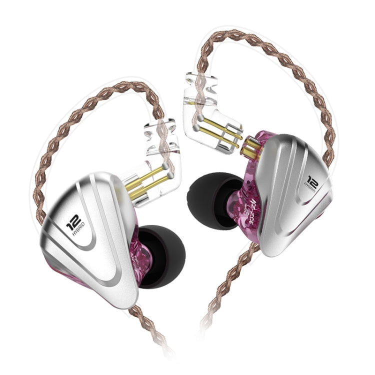 KZ ZSX 12-unit Ring Iron Metal Gaming In-ear Wired Earphone,, ZSX Standard Version(Purple), ZSX Mic Version(Black), ZSX Mic Version(Cyan), ZSX Mic Version(Purple), ZSX Standard Version(Black), ZSX Standard Version(Cyan)