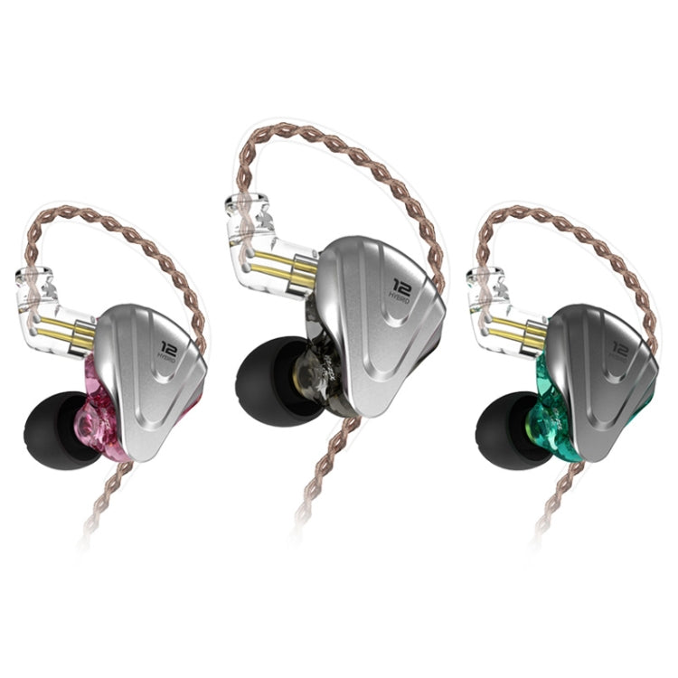 KZ ZSX 12-unit Ring Iron Metal Gaming In-ear Wired Earphone,, ZSX Standard Version(Purple), ZSX Mic Version(Black), ZSX Mic Version(Cyan), ZSX Mic Version(Purple), ZSX Standard Version(Black), ZSX Standard Version(Cyan)