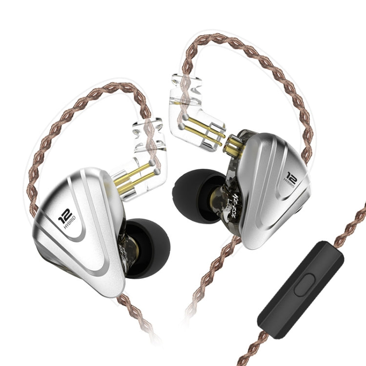 KZ ZSX 12-unit Ring Iron Metal Gaming In-ear Wired Earphone,, ZSX Standard Version(Purple), ZSX Mic Version(Black), ZSX Mic Version(Cyan), ZSX Mic Version(Purple), ZSX Standard Version(Black), ZSX Standard Version(Cyan)