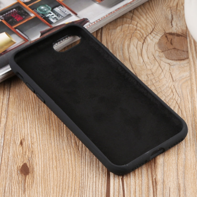 Herringbone Texture Silicone Protective Case, For iPhone 8 Plus & 7 Plus