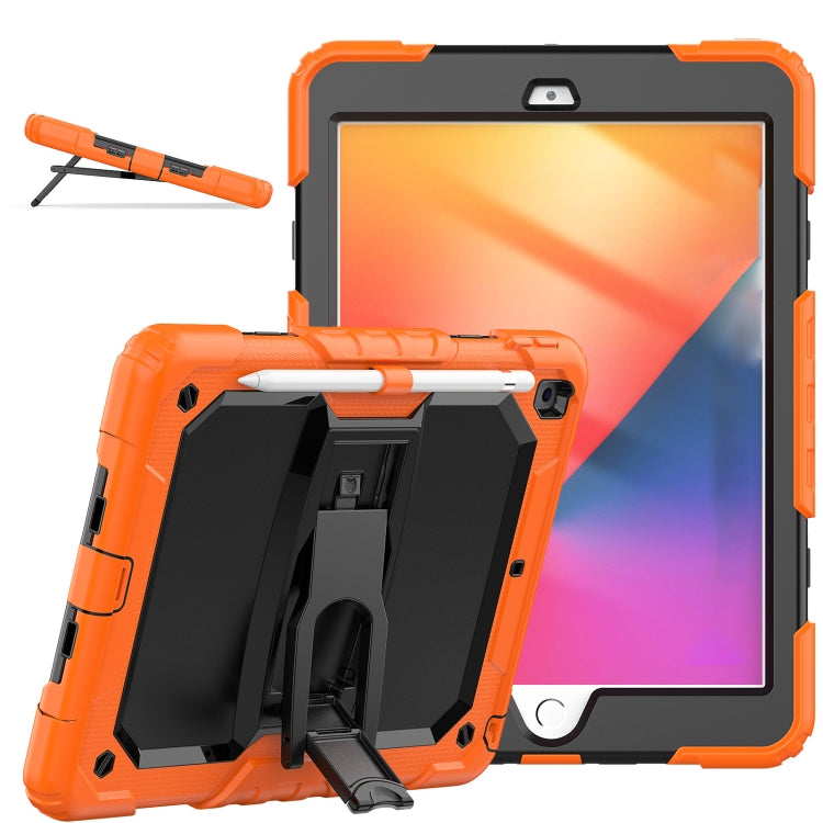 Coque de protection antichoc colorée en gel de silice et PC avec support et bandoulière, pour iPad 10.2 2021/2020/2019 et Samsung Galaxy A7 Lite T220/T225