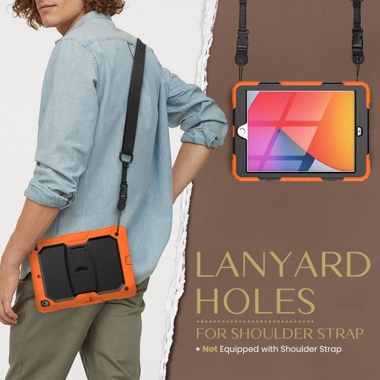 Coque de protection antichoc colorée en gel de silice et PC avec support et bandoulière, pour iPad 10.2 2021/2020/2019 et Samsung Galaxy A7 Lite T220/T225