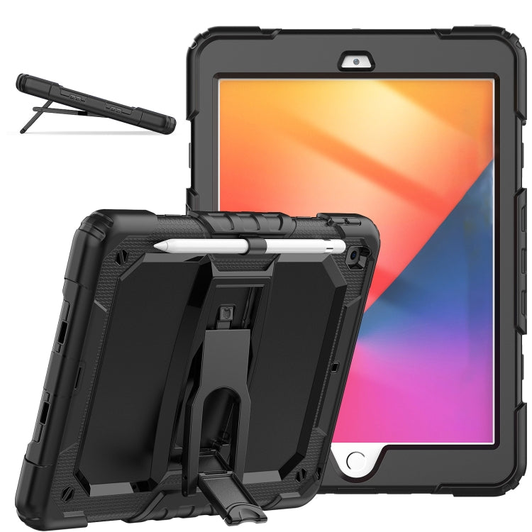 Coque de protection antichoc colorée en gel de silice et PC avec support et bandoulière, pour iPad 10.2 2021/2020/2019 et Samsung Galaxy A7 Lite T220/T225