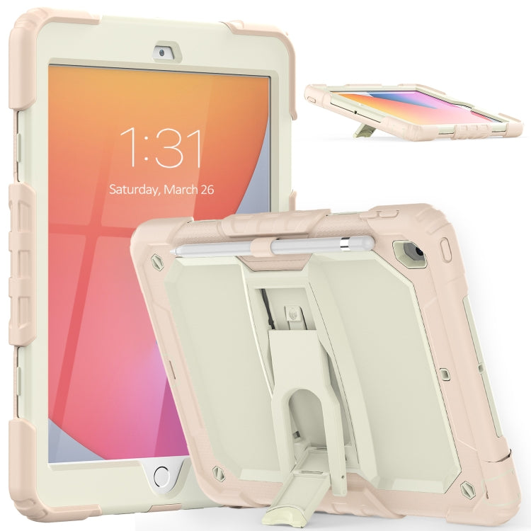 Coque de protection antichoc colorée en gel de silice et PC avec support et bandoulière, pour iPad 10.2 2021/2020/2019 et Samsung Galaxy A7 Lite T220/T225