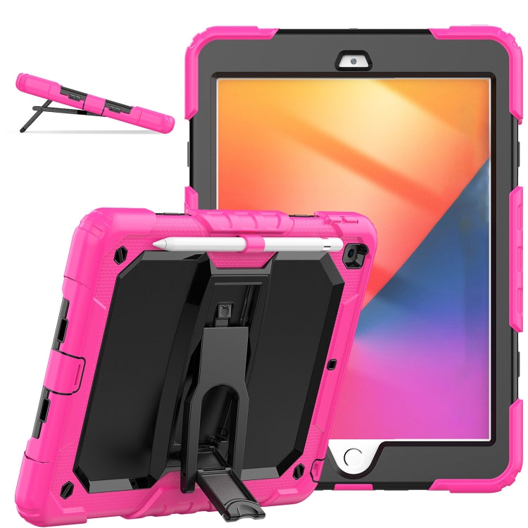 Coque de protection antichoc colorée en gel de silice et PC avec support et bandoulière, pour iPad 10.2 2021/2020/2019 et Samsung Galaxy A7 Lite T220/T225