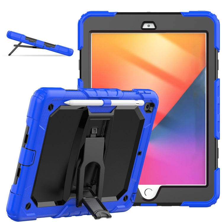 Coque de protection antichoc colorée en gel de silice et PC avec support et bandoulière, pour iPad 10.2 2021/2020/2019 et Samsung Galaxy A7 Lite T220/T225