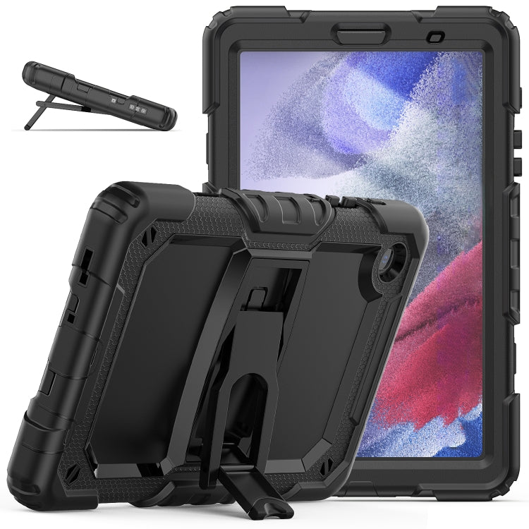 Coque de protection antichoc colorée en gel de silice et PC avec support et bandoulière, pour iPad 10.2 2021/2020/2019 et Samsung Galaxy A7 Lite T220/T225