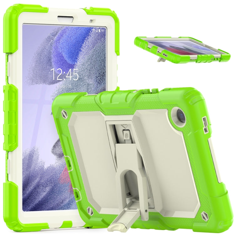 Coque de protection antichoc colorée en gel de silice et PC avec support et bandoulière, pour iPad 10.2 2021/2020/2019 et Samsung Galaxy A7 Lite T220/T225