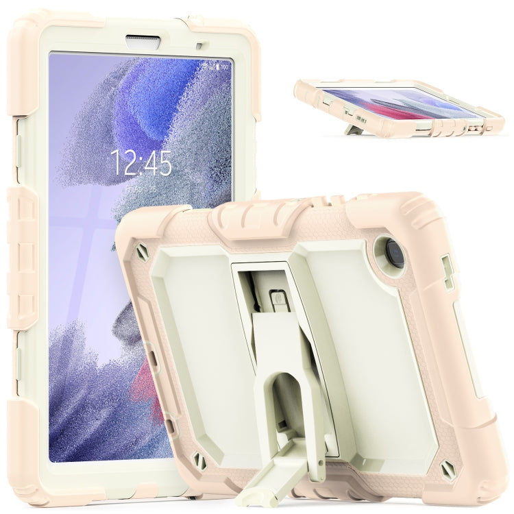 Coque de protection antichoc colorée en gel de silice et PC avec support et bandoulière, pour iPad 10.2 2021/2020/2019 et Samsung Galaxy A7 Lite T220/T225