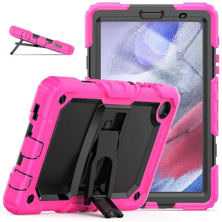 Coque de protection antichoc colorée en gel de silice et PC avec support et bandoulière, pour iPad 10.2 2021/2020/2019 et Samsung Galaxy A7 Lite T220/T225