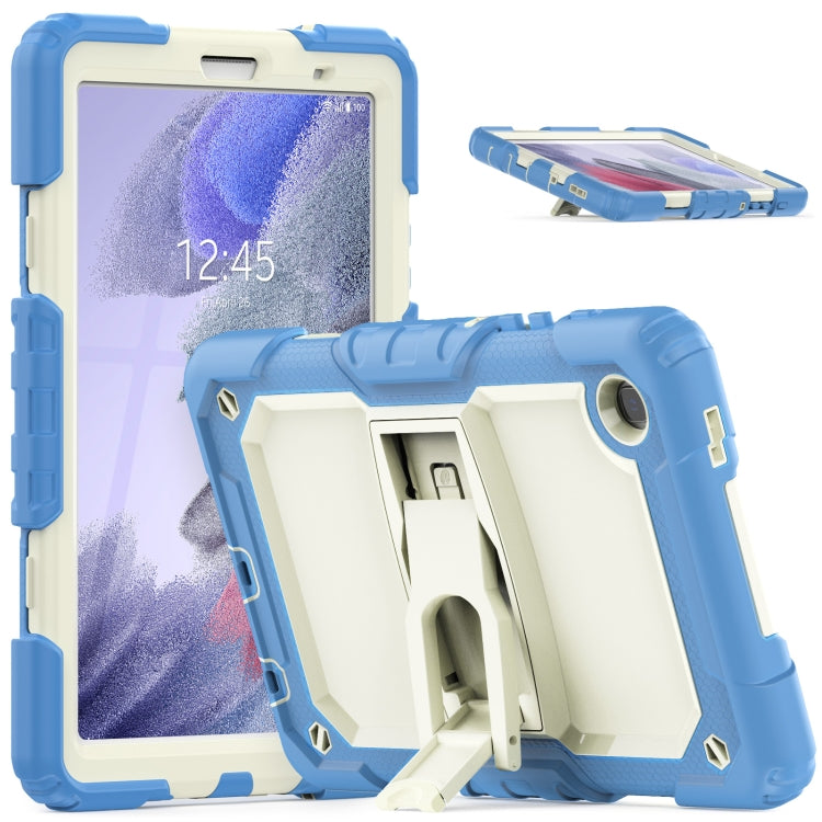 Coque de protection antichoc colorée en gel de silice et PC avec support et bandoulière, pour iPad 10.2 2021/2020/2019 et Samsung Galaxy A7 Lite T220/T225