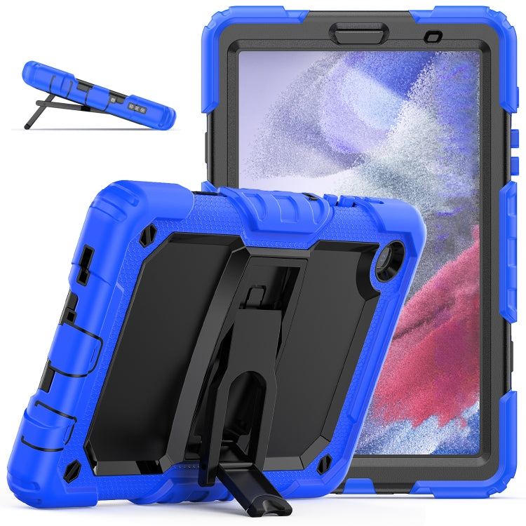 Coque de protection antichoc colorée en gel de silice et PC avec support et bandoulière, pour iPad 10.2 2021/2020/2019 et Samsung Galaxy A7 Lite T220/T225