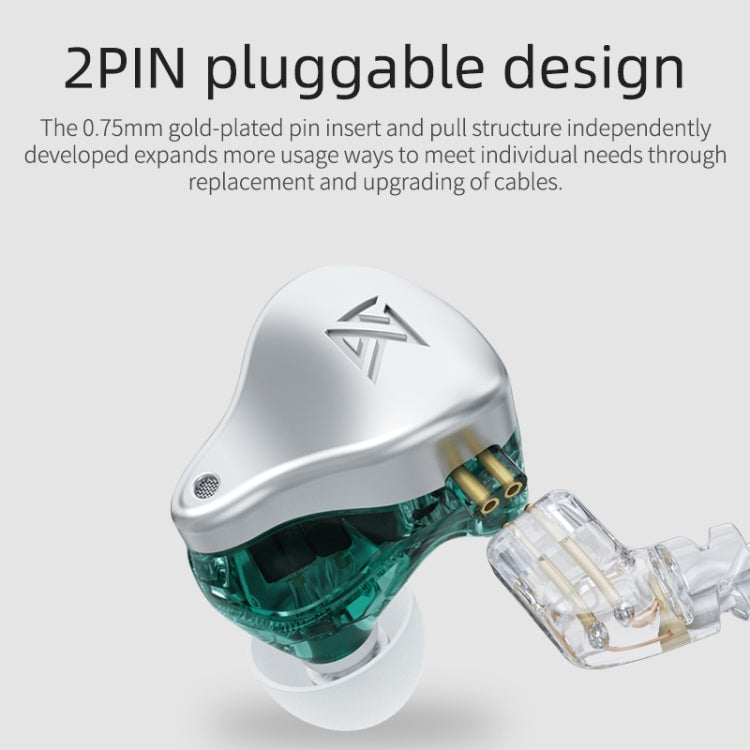 Écouteurs intra-auriculaires filaires KZ AST 24 unités à armature équilibrée, avec ou sans micro