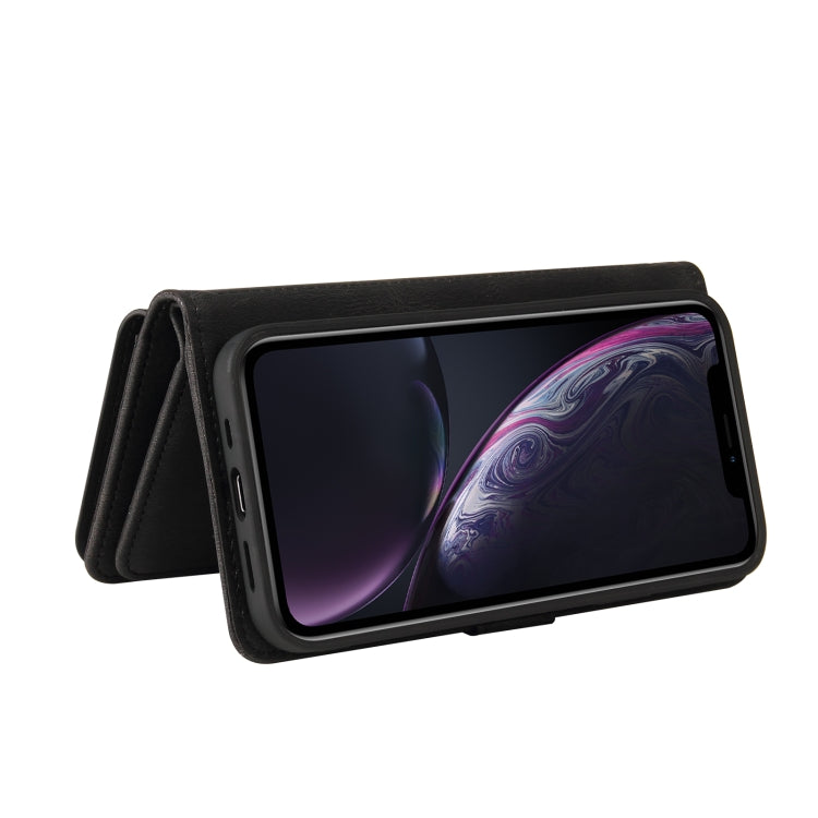 Skin Feel PU + TPU Horizontal Flip Leather Case with Holder & 15 Cards Slot & Wallet & Zipper Pocket & Lanyard, For iPhone XR, For iPhone SE 2022 / SE 2020 / 8 / 7, For iPhone 8 Plus & 7 Plus