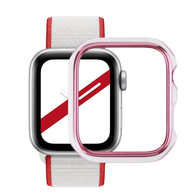 Dual-color Electroplating PC Protective Watch Case, For Apple Watch Series 3 & 2 & 1 42mm