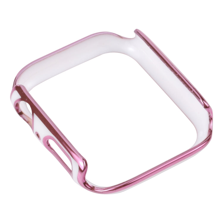 Dual-color Electroplating PC Protective Watch Case, For Apple Watch Series 3 & 2 & 1 42mm
